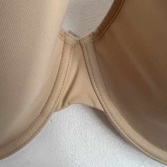 Panache 38G Porcelain Plunge Bra Seamless T-shirt Underwire Lightly Lined 3371 - Picture 3 of 16